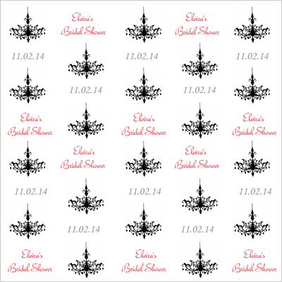 step and repeat design -wedding